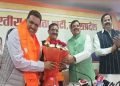 कांग्रेस के जबलपुर महापौर जगत बहादुर ने  दिखाई बहादुरी पाला बदला भाजपा में शामिल