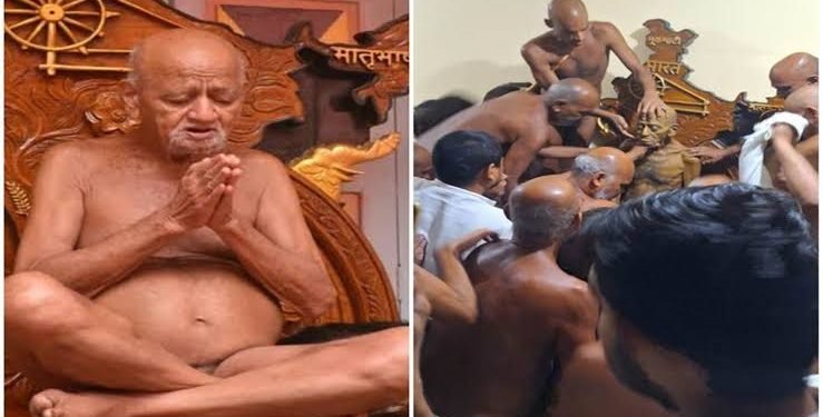 जैन मुनि श्री विद्यासागर ने ली समाधि, शोक की लहर
