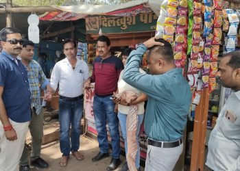 बड़ी कार्रवाई- लोकायुक्त ने सहायक सचिव विनोद सेन को रिश्वत लेते पकड़ा