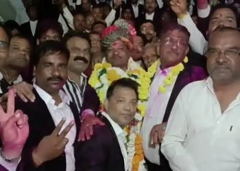 जबलपुर बार एसाेसिएशन अध्यक्ष निर्वाचित हुए अधिवक्ता मनीष मिश्रा