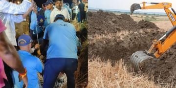 रीवा बोरवेल में गिरे 6 साल के मासूम की नहीं बची जान, प्रशासन की मेहनत हुई बेकार