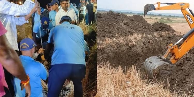 रीवा बोरवेल में गिरे 6 साल के मासूम की नहीं बची जान, प्रशासन की मेहनत हुई बेकार
