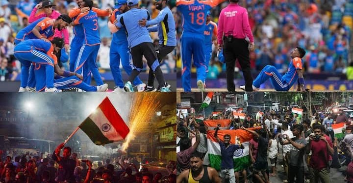 T20 वर्ल्ड कप 2024 में भारत के विश्व चैंपियन बनते ही भारत की गली-गली जश्न में डूबी, लोगों ने जमकर किया सेलिब्रेट