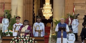 “मैं नरेंद्र दामोदरदास मोदी” तीसरी बार पीएम बन मोदी ने बनाई हैट्रिक