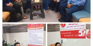 यश और अदिति ने किया रक्त दान, बोले- मानव सेवा ही परम सेवा