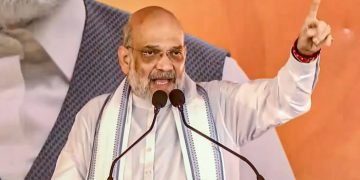 हरियाणा के रेवाड़ी में गरजे शाह, बोले- पहले यहां डीलर, दलाल व दामाद की सरकार चलती थी