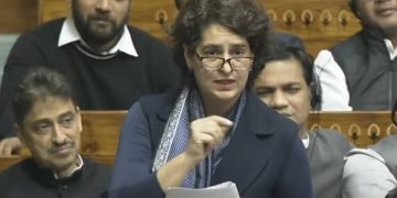 सारी जिम्मेदारी जवाहरलाल नेहरू की है क्या? प्रियंका गांधी का संसद में सवाल, बोलीं वर्तमान की बात करिए 