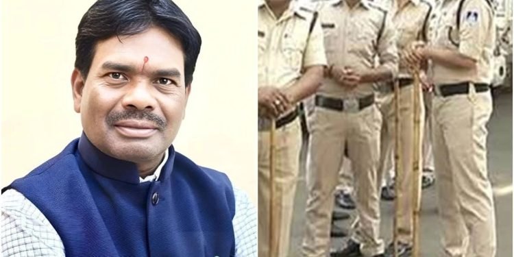 Mp डिंडोरी:मुख्यमंत्री के काफिले में जबरन घुस रहे नेता जी, वाहन रोका तो मिली वर्दी उतरवाने की धमकी