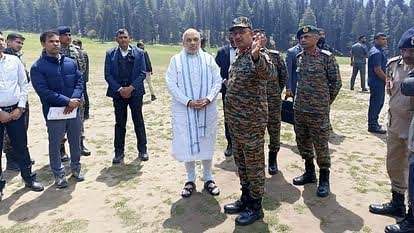 जम्मू-कश्मीर के पहलगाम में आतंकी हमला, 26 को बनाया आतंकियों ने निशाना, गृहमंत्री अमित शाह घटनास्थल पर पहुंचे