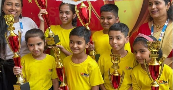 UCMAS की राज्य स्तरीय प्रतियोगिता में छात्रों ने केवल 8 मिनट में 200 गणितीय प्रश्नों की चुनौती स्वीकारी