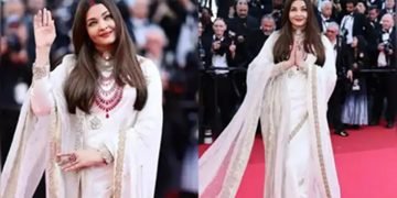 ऐश्वर्या की बनारसी साड़ी और मांग में लगे सिंदूर ने “कांस फिल्म फेस्टिवल” में सबका ध्यान खींचा 