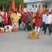 नर्मदे हर के जय घोष के साथ दंडवत होकर निकली 467वीं “नर्मदा पंचकोशी परिक्रमा” 