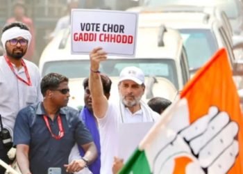नरेंद्र मोदी वोट चुराकर चुनाव जीतते हैं , राहुल गांधी का सीधा आरोप