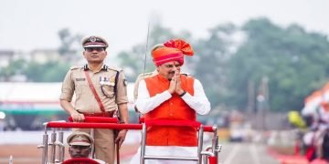 मध्यप्रदेश में स्वतंत्रता दिवस हर्षोल्लाह से मनाया गया, जिलों में उत्सव दिखा