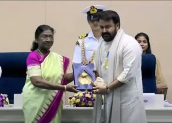 मोहनलाल को दादासाहेब फाल्के पुरस्कार, शाहरुख को पहली बार नेशनल अवार्ड, विक्रम मैसी और रानी मुखर्जी भी हुई सम्मानित