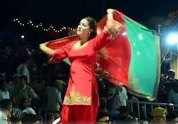 हरियाणवी डांसर सपना चौधरी की परफॉर्मेंस के दौरान डोम गिरा
