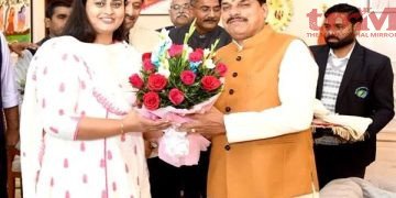 बिहार की खेल मंत्री श्रेयसी सिंह मध्य प्रदेश के दौरे पर मुख्यमंत्री डॉ. मोहन यादव से की मुलाकात 