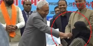 मुख्यमंत्री नीतीश कुमार से जुड़ा “हिजाब” बुर्का मामला अब सियासत के केंद्र में, बना इंटरनेशनल मुद्दा
