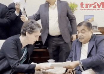 कांग्रेस सांसद प्रियंका वाड्रा ने केंद्रीय मंत्री नितिन गडकरी से की मुलाकात केरल में 6 रोड प्रोजेक्ट पर की चर्चा