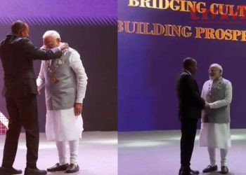 प्रधानमंत्री नरेंद्र मोदी को इथियोपिया देश के सर्वोच्च नागरिक सम्मान से नवाजा गया