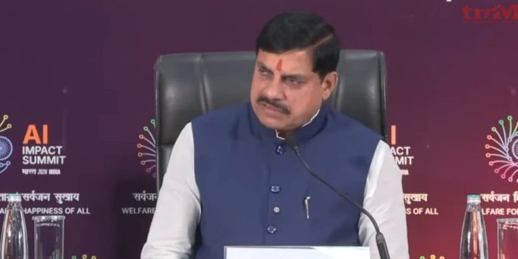मध्य प्रदेश के मुख्यमंत्री डॉ. मोहन यादव ने इंडिया एआई इम्पैक्ट समिट-2026 में की सहभागिता,वैश्विक तकनीकी क्षेत्र की अग्रणी कंपनियों के प्रतिनिधियों के साथ की वन-टू-वन चर्चा