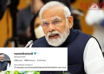 प्रधानमंत्री नरेंद्र मोदी सोशल मीडिया के भी किंग बने,100 मिलियन फॉलोअर्स वाले दुनिया के पहले नेता बने
