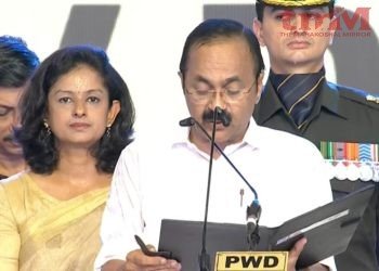 कांग्रेस नेता वीडी सतीशन बने केरलम के 13वें मुख्यमंत्री