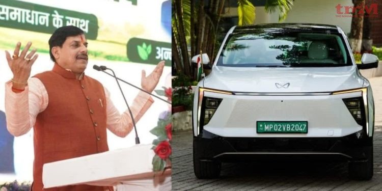 मुख्यमंत्री डॉ. मोहन यादव के काफिले का हिस्सा बनी नई XEV 9e इलेक्ट्रिक कार, अब EV से चलेंगे सीएम