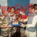 मुख्यमंत्री डॉ. मोहन यादव को ग्वालियर की लाड़ली बहनों ने स्नेह और विश्वास से भरी राखियाँ बांधी