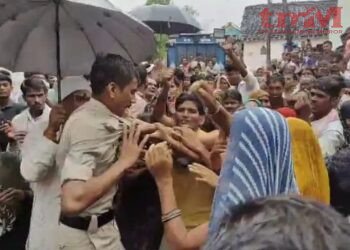 मध्य प्रदेश के दमोह में पुलिस-ग्रामीण आमने-सामने, तनावपूर्ण माहौल
