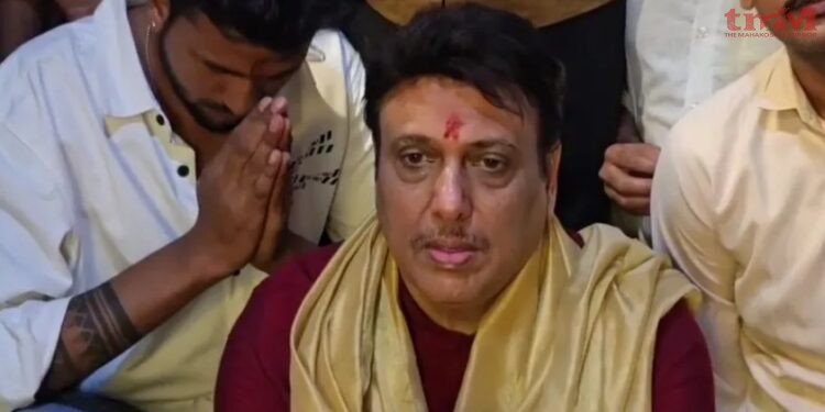 अभिनेता गोविंदा नलखेड़ा पहुंचे यहां उन्होंने प्रसिद्ध मां बगलामुखी मंदिर में विधि-विधान से पूजा-अर्चना कर माता के दर्शन किए