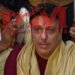 अभिनेता गोविंदा नलखेड़ा पहुंचे यहां उन्होंने प्रसिद्ध मां बगलामुखी मंदिर में विधि-विधान से पूजा-अर्चना कर माता के दर्शन किए