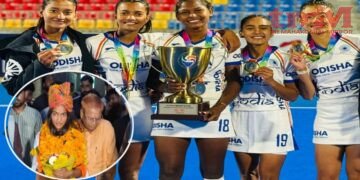 ग्वालियर की युवा हॉकी खिलाड़ी कृष्णा शर्मा ने अंतरराष्ट्रीय स्तर पर शहर और देश का नाम रोशन किया,5 गोल किए