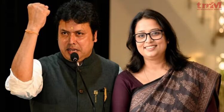 मध्य प्रदेश भाजपा के प्रभारी बिप्लब कुमार देब और सह प्रभारी रेखा वर्मा आज से दो दिन भोपाल में रहेंगे