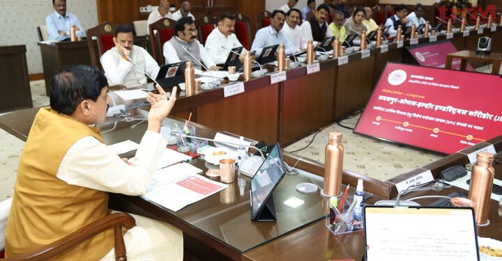 मध्य प्रदेश में जबलपुर-भोपाल-इंदौर कॉरिडोर को एक लाख करोड़ रुपये का निवेश और तीन लाख रोजगार का लक्ष्य